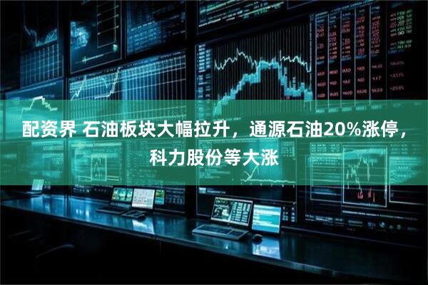 配资界 石油板块大幅拉升，通源石油20%涨停，科力股份等大涨
